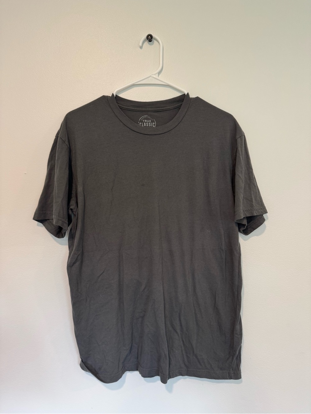 Men's Classic Crew Short Sleeve Tee - Charcoal
